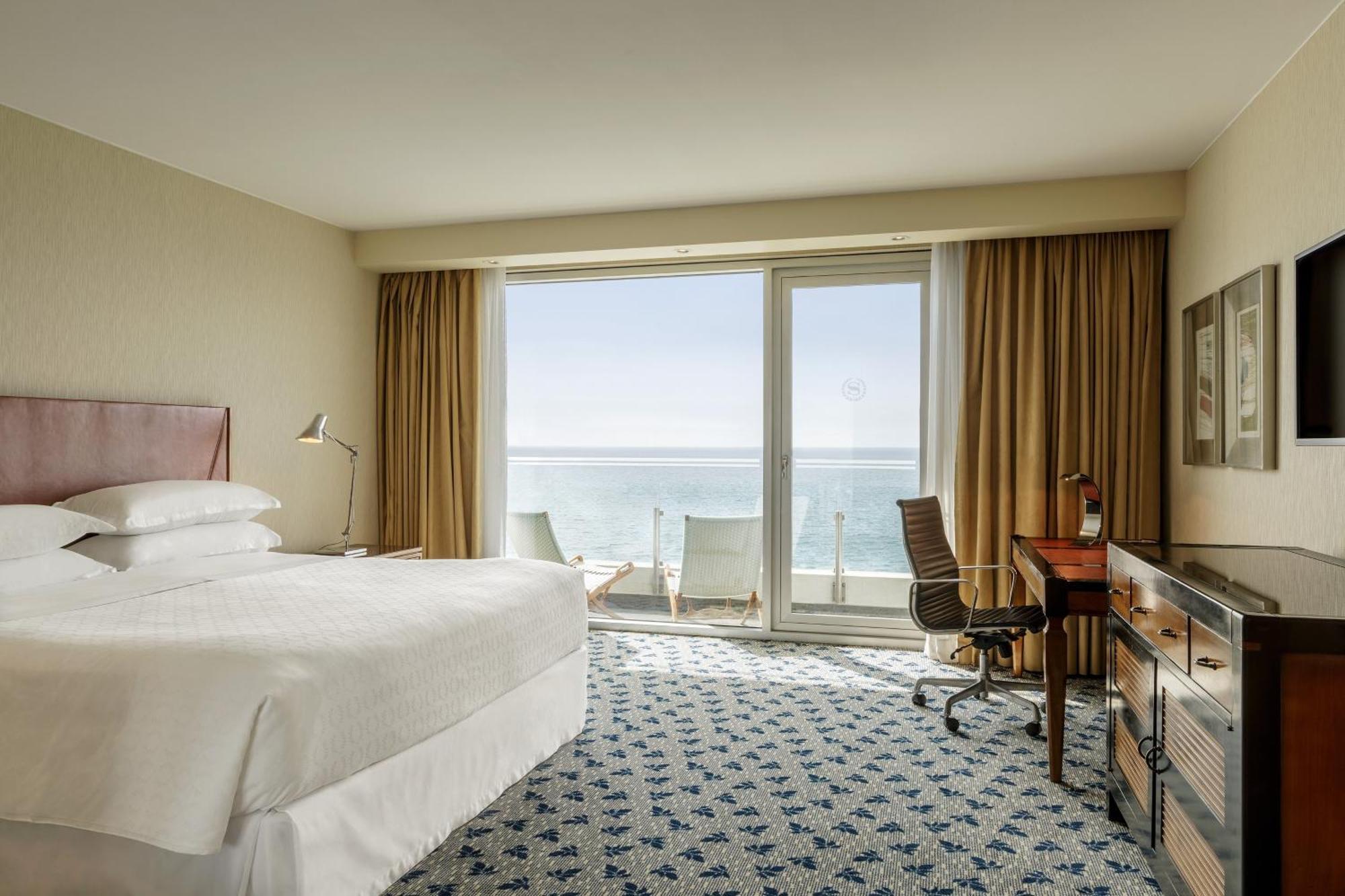 เชอราตัน มิรามาร์ โฮเต็ล แอนด์ คอนเวนชั่น เซ็นเตอร์ Hotel วิญาเดลมาร์ ภายนอก รูปภาพ A guest room at the Hilton San Diego Bayfront